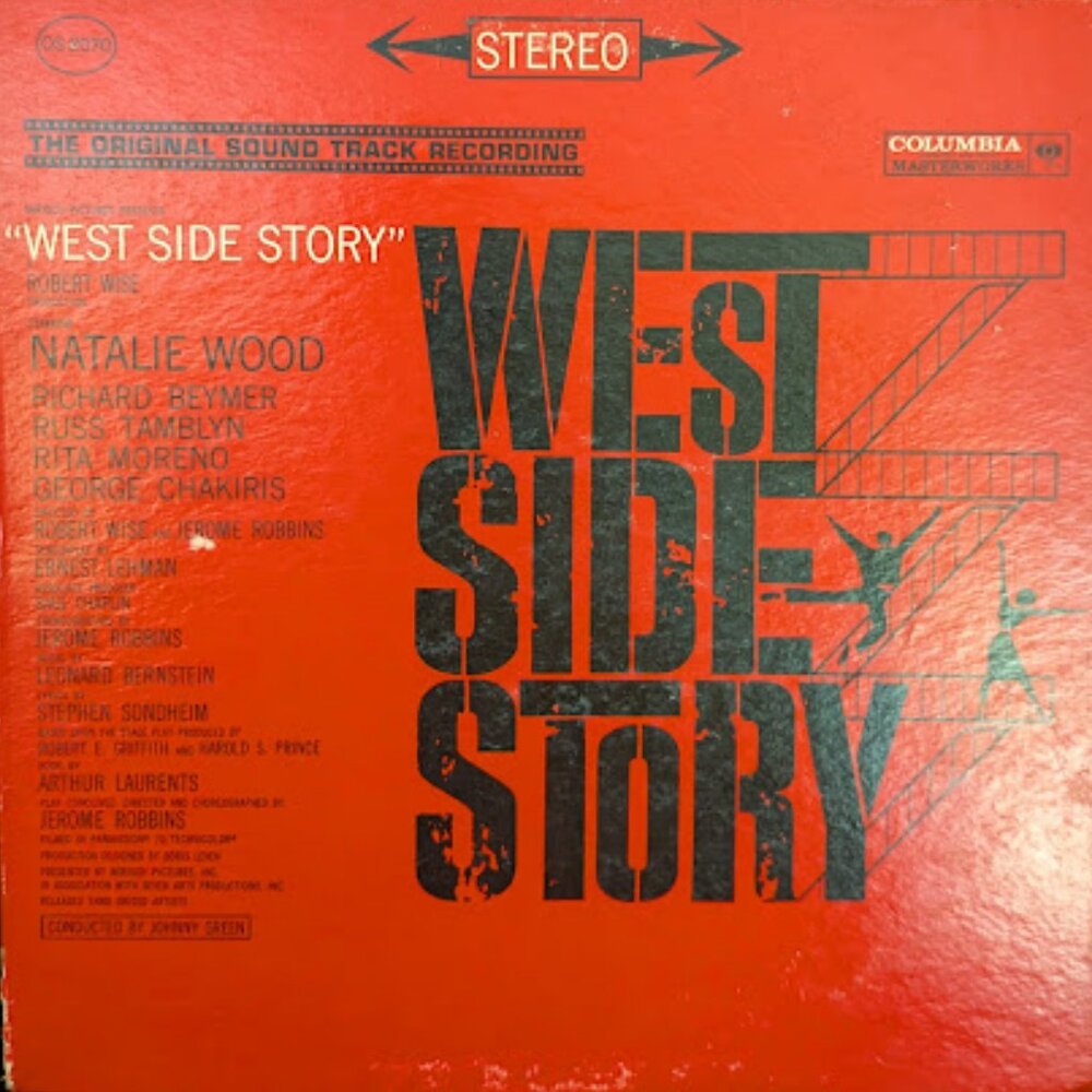 West Side Story Original Soundtrack Vintage Record LP Leonard Bernstein OS 2070